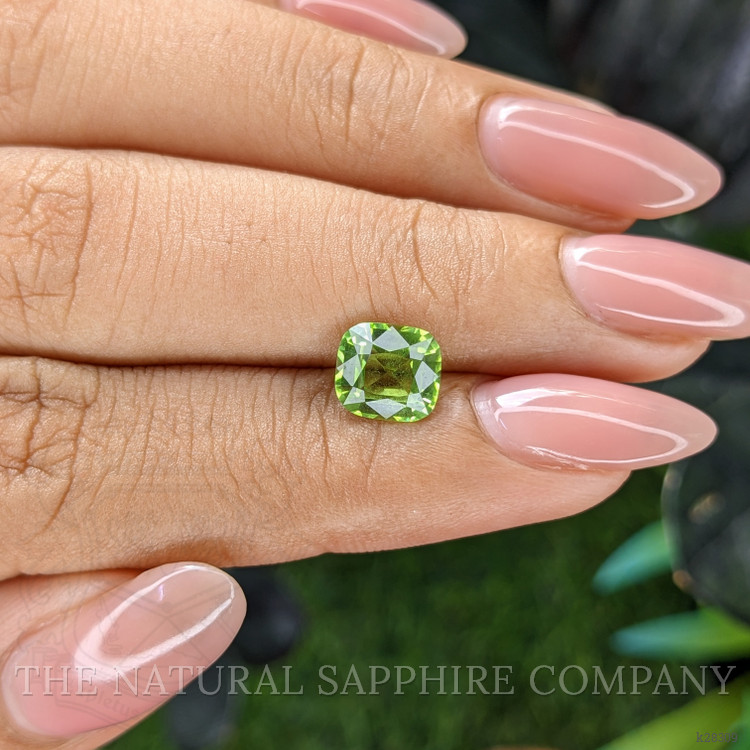 1.59 Ct. Green (Lime Green) Peridot from Tanzania