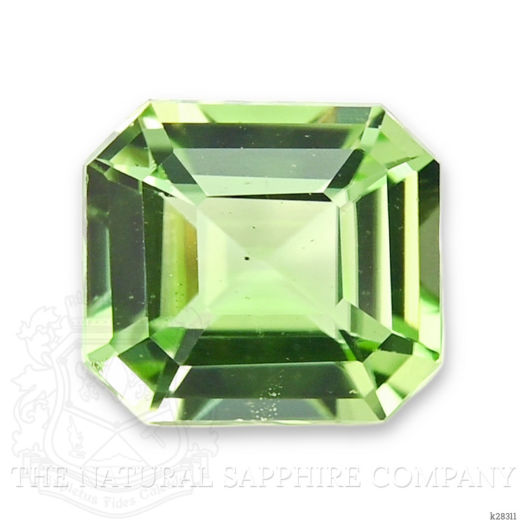 0.65 Ct. Green (Lime Green) Peridot from Tanzania