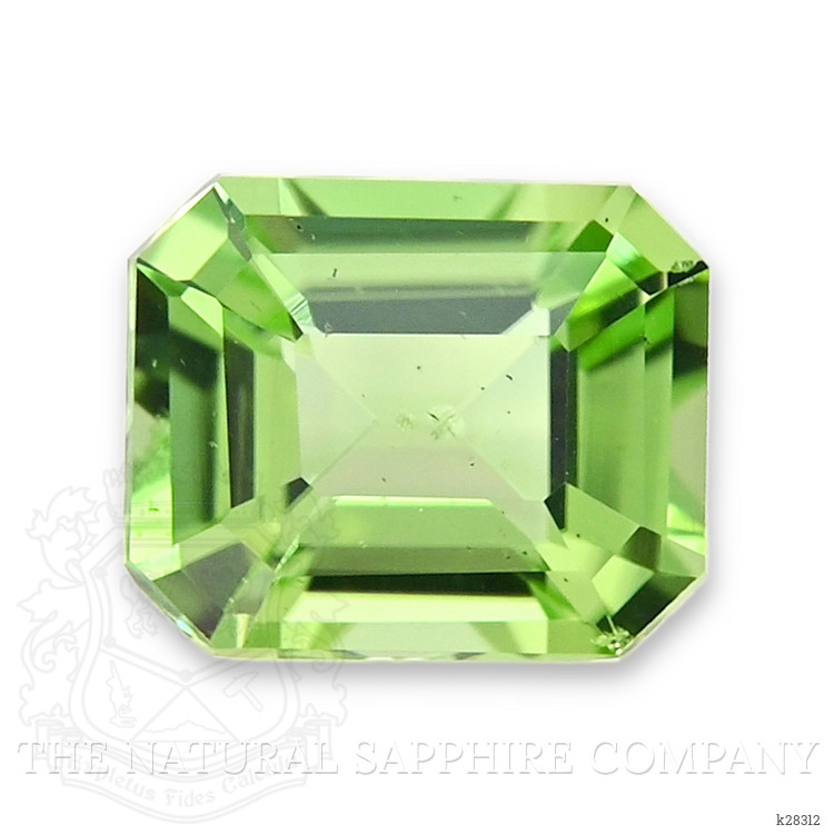 0.85 Ct. Green (Lime Green) Peridot from Tanzania