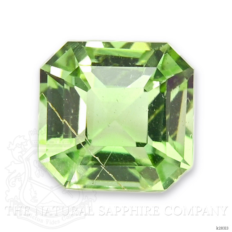0.98 Ct. Green (Lime Green) Peridot from Tanzania