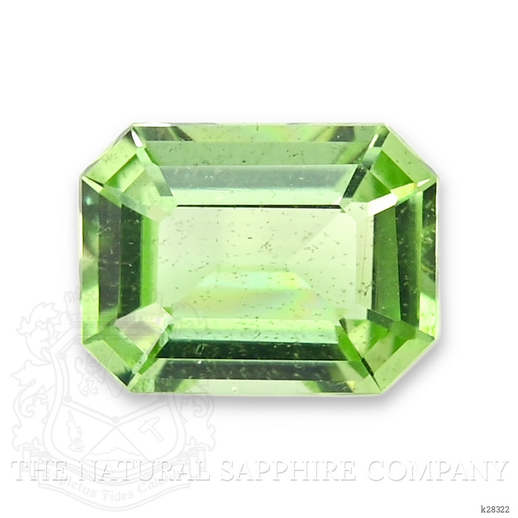 0.56 Ct. Green (Lime Green) Peridot from Tanzania