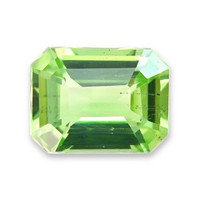 0.63 Ct. Green (Lime Green) Peridot from Tanzania Video