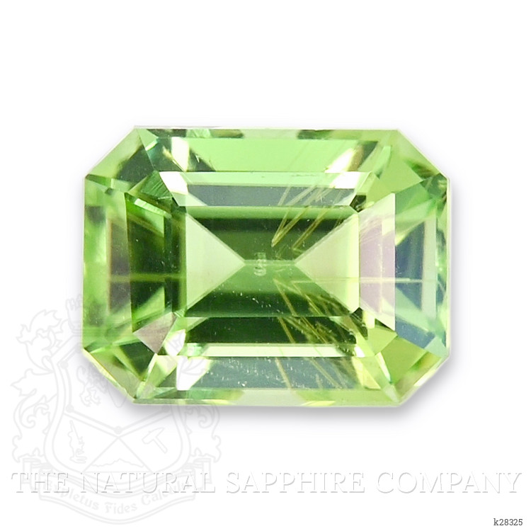 0.82 Ct. Green (Lime Green) Peridot from Tanzania