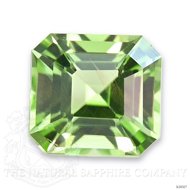 0.56 Ct. Green (Lime Green) Peridot from Tanzania