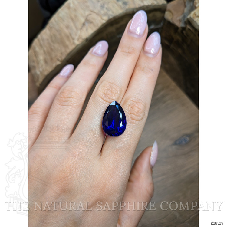 22.12 Ct. Violet Tanzanite from Tanzania