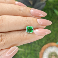 2.16 Ct. Tsavorite Garnet from Tanzania Life Style