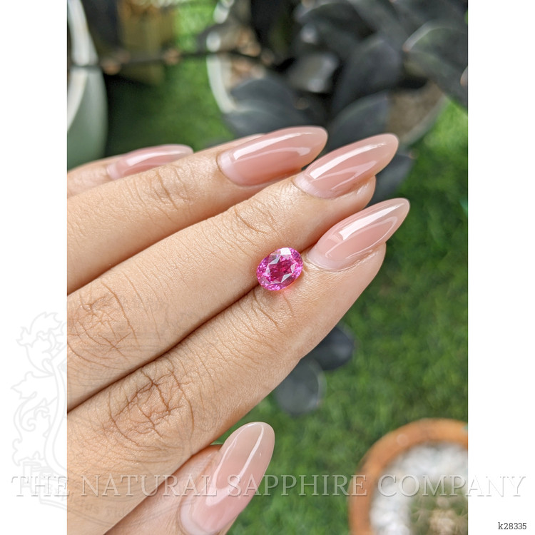 1.62 Ct. Pink Spinel from Tanzania
