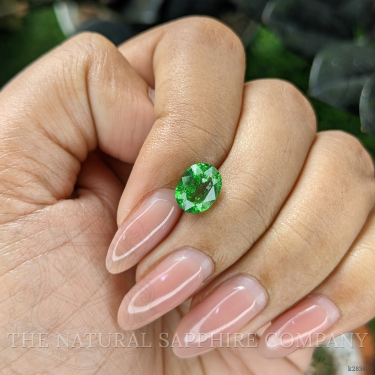 2.43 Ct. Tsavorite Garnet from Tanzania