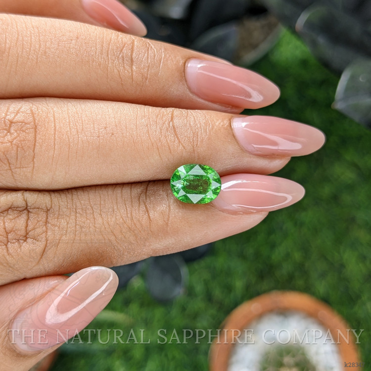 2.43 Ct. Tsavorite Garnet from Tanzania