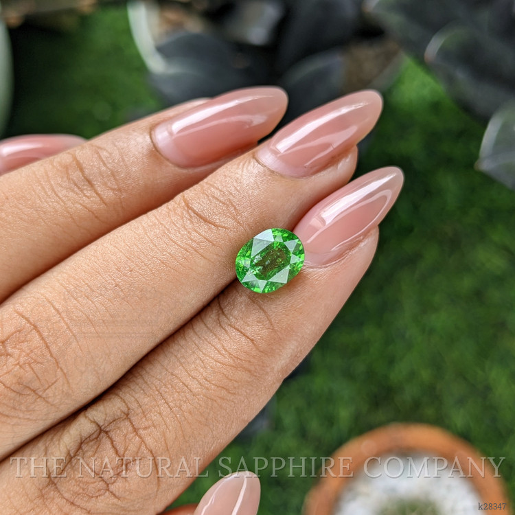 2.43 Ct. Tsavorite Garnet from Tanzania