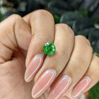 2.40 Ct. Tsavorite Garnet from Tanzania Life Style
