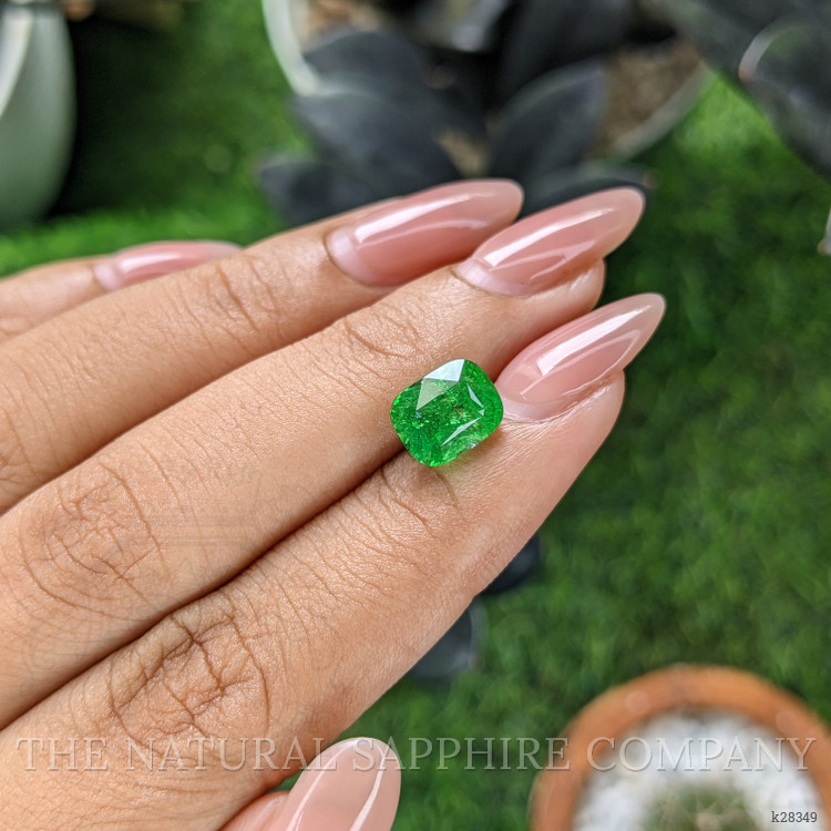3.82 Ct. Tsavorite Garnet from Tanzania