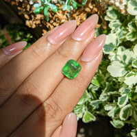 3.48 Ct. Tsavorite Garnet from Tanzania Life Style