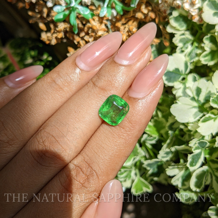 3.48 Ct. Tsavorite Garnet from Tanzania