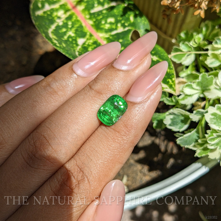 3.58 Ct. Tsavorite Garnet from Tanzania