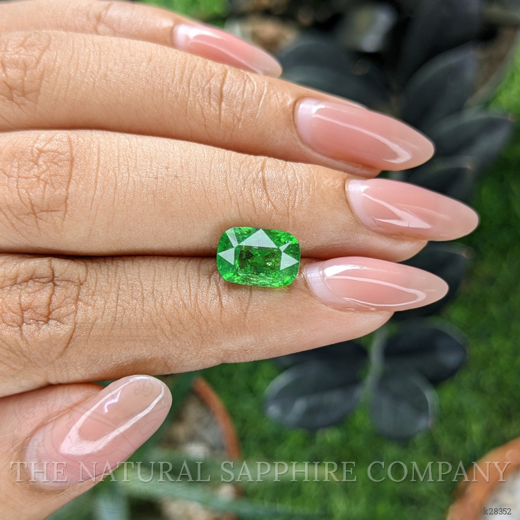 3.58 Ct. Tsavorite Garnet from Tanzania