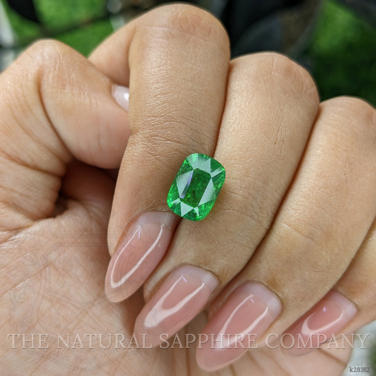 3.58 Ct. Tsavorite Garnet from Tanzania