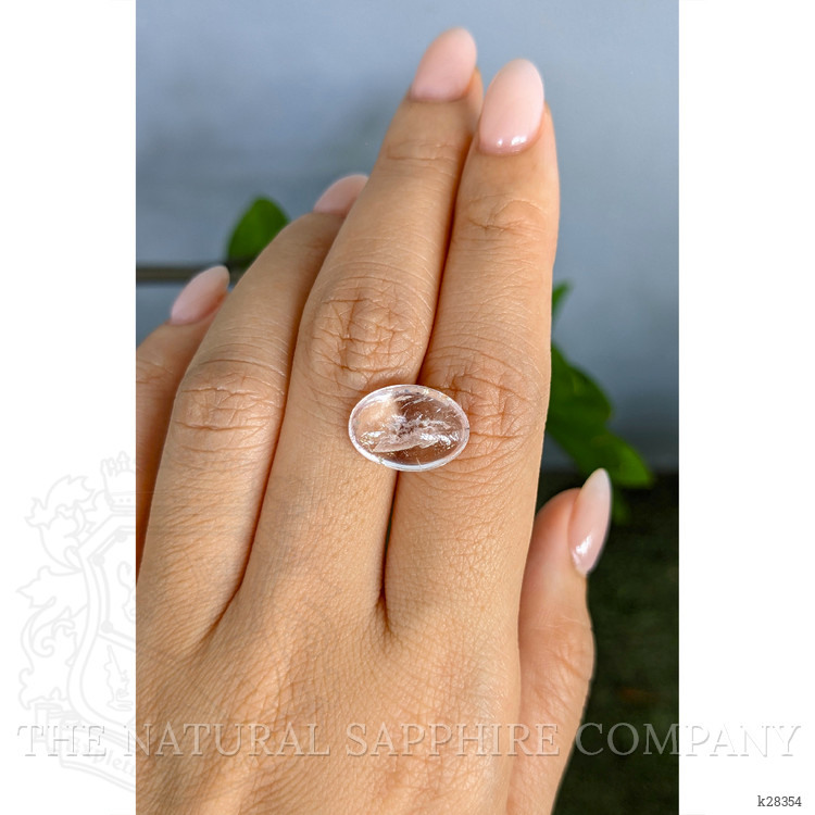 5.70 Ct. Pink Cabochon Morganite from Brazil