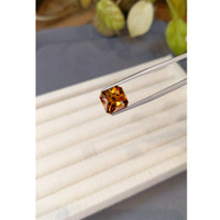 6.45 Ct. Orangish Brown Citrine from Brazil Life Style