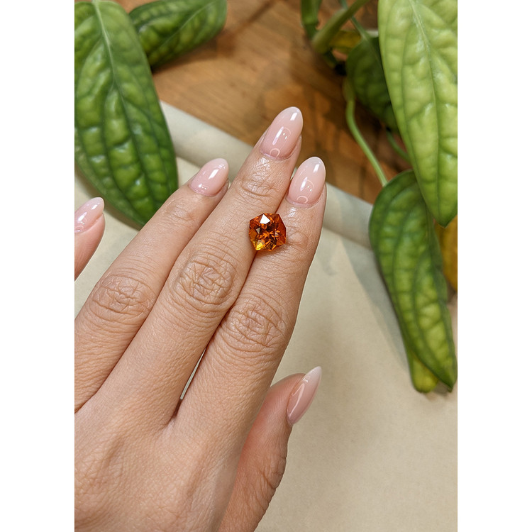 3.50 Ct. Madeira (Reddish Orange) Citrine from Brazil