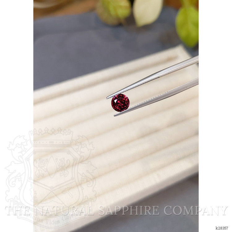1.26 Ct. Purplish Red Garnet from Brazil