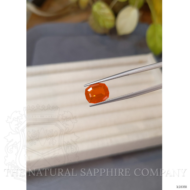 2.21 Ct. Orange Fire Opal (Flame Opal) from Mexico