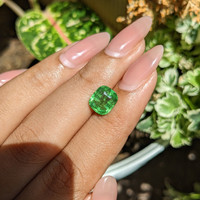 2.70 Ct. Tsavorite Garnet from Tanzania Life Style