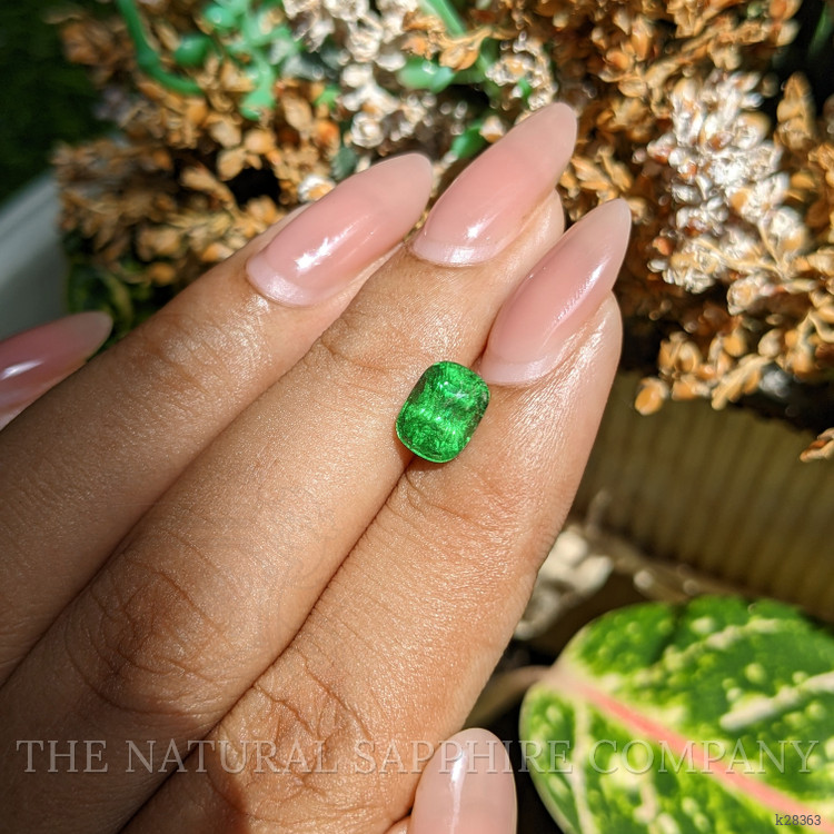 1.92 Ct. Tsavorite Garnet from Tanzania