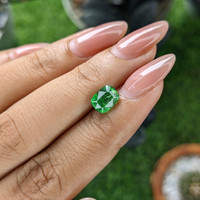 1.92 Ct. Tsavorite Garnet from Tanzania Life Style