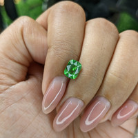 1.66 Ct. Tsavorite Garnet from Tanzania Life Style