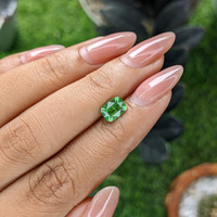 1.22 Ct. Tsavorite Garnet from Tanzania Life Style
