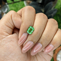 1.80 Ct. Tsavorite Garnet from Tanzania Life Style