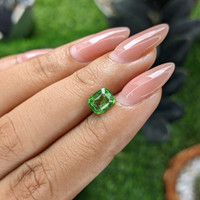 1.31 Ct. Tsavorite Garnet from Tanzania Life Style