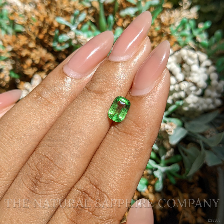 1.03 Ct. Tsavorite Garnet from Tanzania