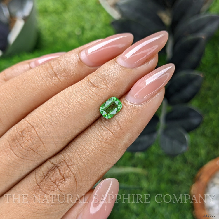 1.03 Ct. Tsavorite Garnet from Tanzania