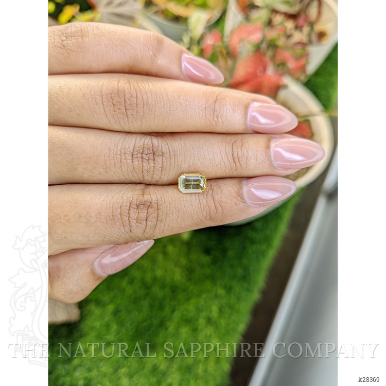 2.35 Ct. Yellow Zircon from Ceylon (Sri Lanka)