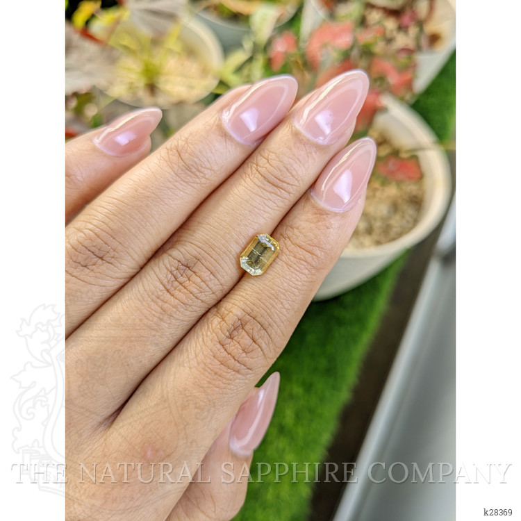 2.35 Ct. Yellow Zircon from Ceylon (Sri Lanka)