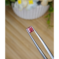 0.49 Ct. Purplish Red Rhodolite Garnet from Ceylon (Sri Lanka) Life Style