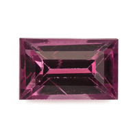 0.74 Ct.Tw. Emerald Cut Rhodolite Garnet