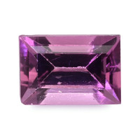 0.49 Ct.Tw. Emerald Cut Rhodolite Garnet