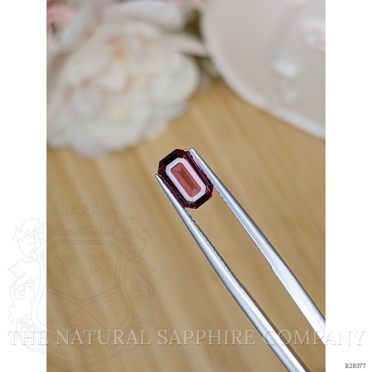 1.43 Ct. Purplish Pink Rhodolite Garnet from Ceylon (Sri Lanka)
