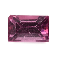 0.60 Ct.Tw. Emerald Cut Rhodolite Garnet