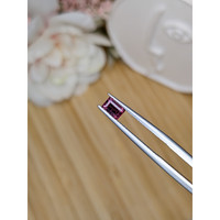 0.60 Ct. Purplish Pink Rhodolite Garnet from Ceylon (Sri Lanka) Life Style