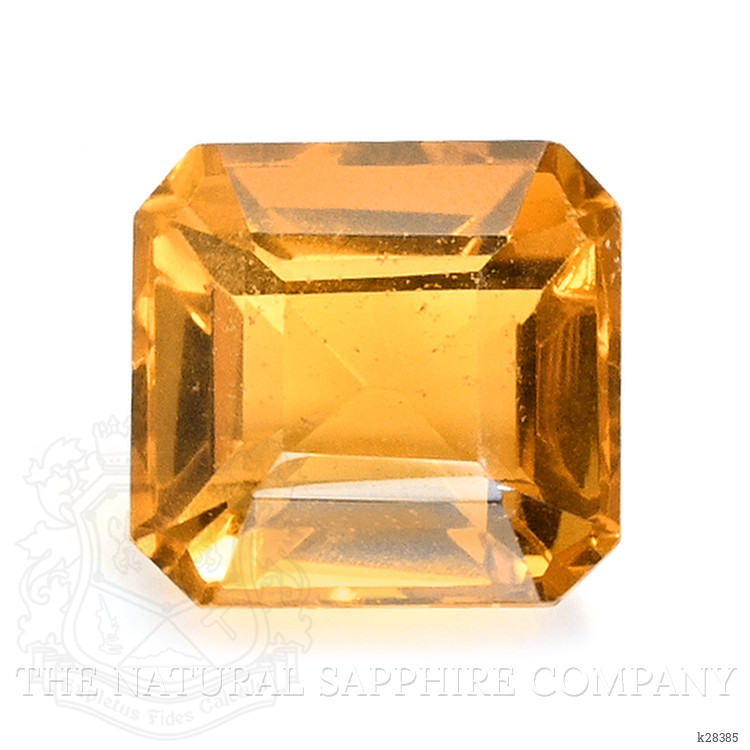 11.20 Ct. Yellowish Orange Citrine from Ceylon (Sri Lanka)