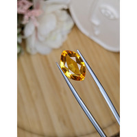 6.44 Ct. Yellowish Orange Citrine from Ceylon (Sri Lanka) Life Style