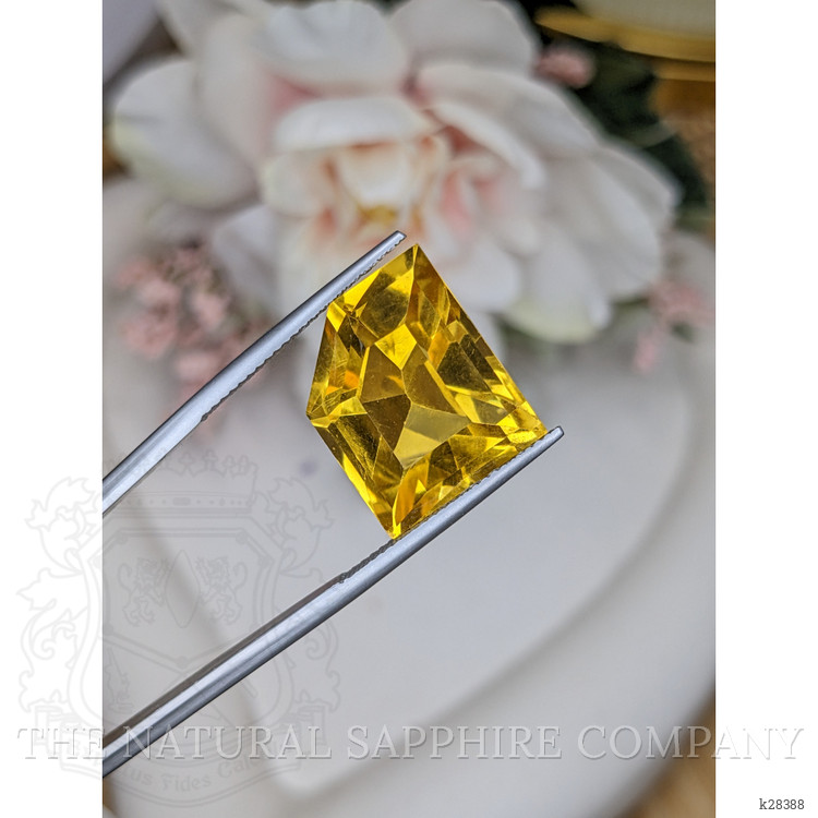 18.81 Ct. Yellow Citrine from Ceylon (Sri Lanka)