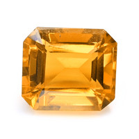 10.80 Ct. Yellowish Orange Citrine from Ceylon (Sri Lanka) Video