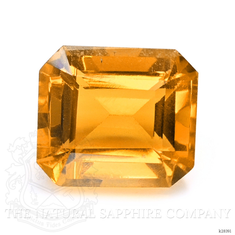 10.80 Ct. Yellowish Orange Citrine from Ceylon (Sri Lanka)