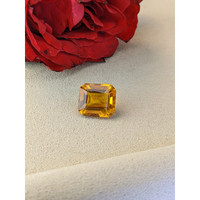 10.80 Ct. Yellowish Orange Citrine from Ceylon (Sri Lanka) Life Style