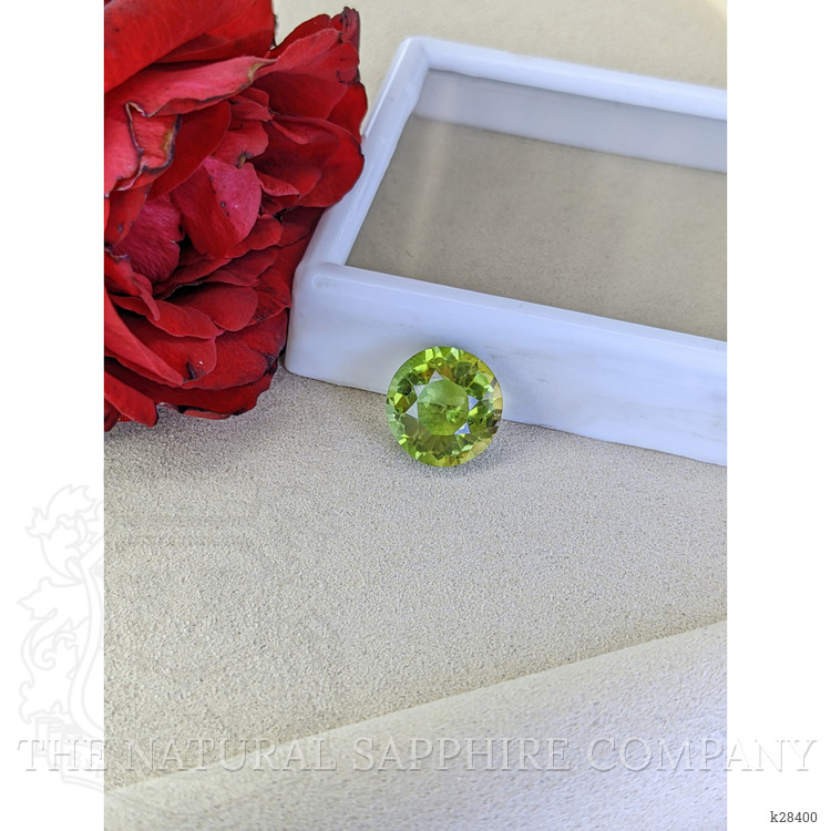 10.71 Ct. Yellowish Green Prasiolite from Brazil